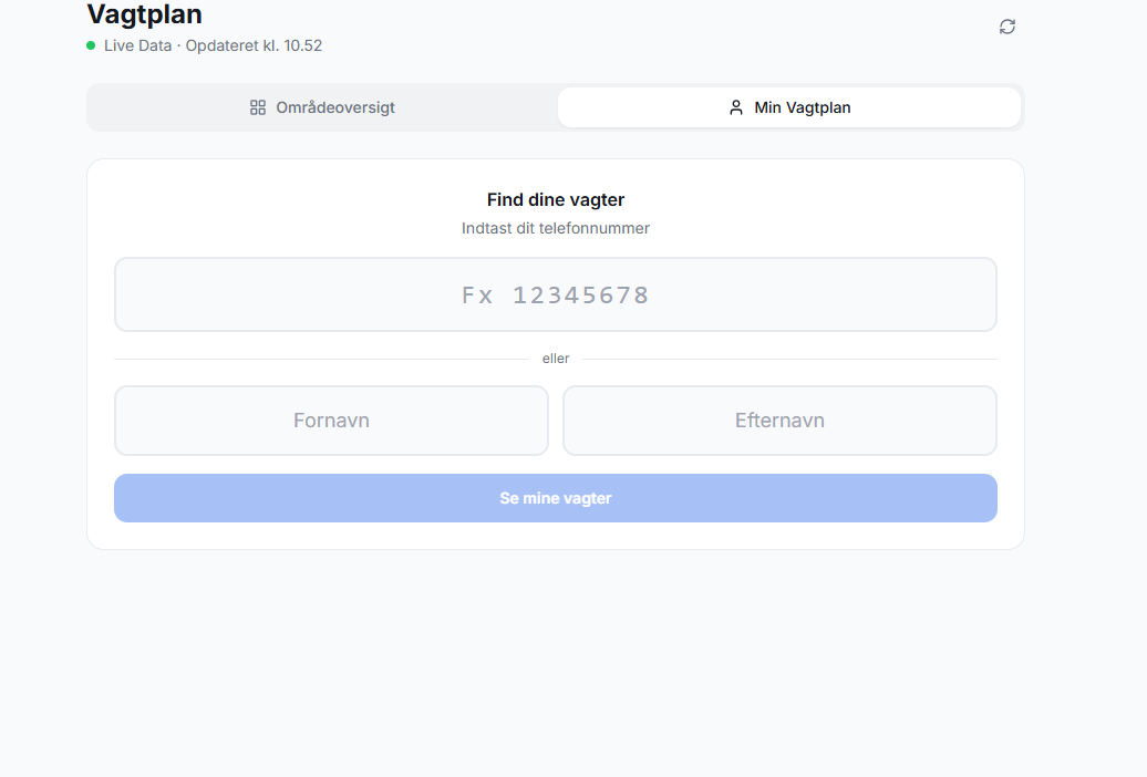 Vagtplan